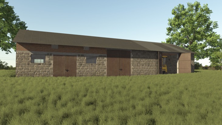 FS25 - Barn With Pigsty V1.0