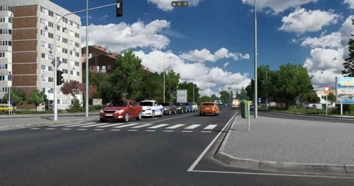 ETS2 - Enhanced SCS Traffic Mod V1.56