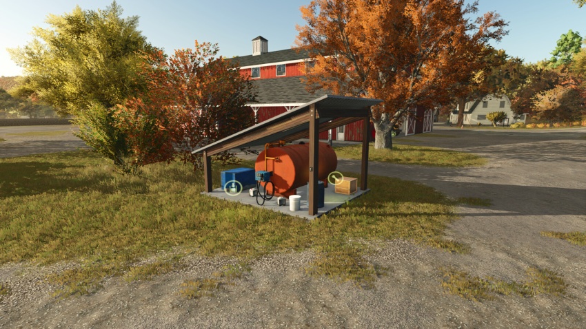 FS25 - Small Covered Fuel Tank V1.0