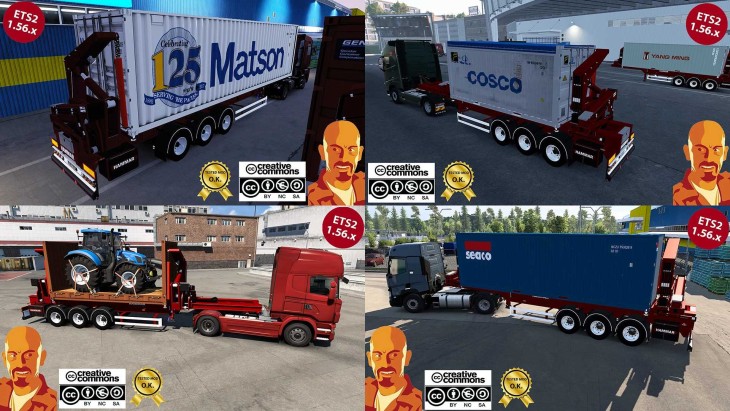 ETS2 - Hammar Boxloader Trailers V1.0