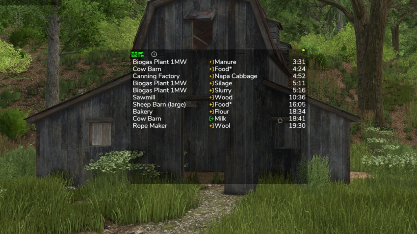 FS25 - Production Info Hud V1.2