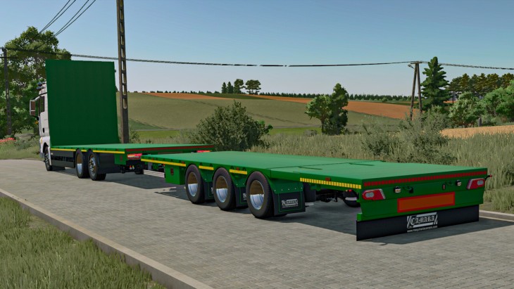 FS25 - Camara Straw Transport Trailer V1.0.0.1