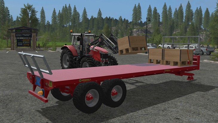 FS17 - Marshall BC/32 Flatbed Trailer V1.0