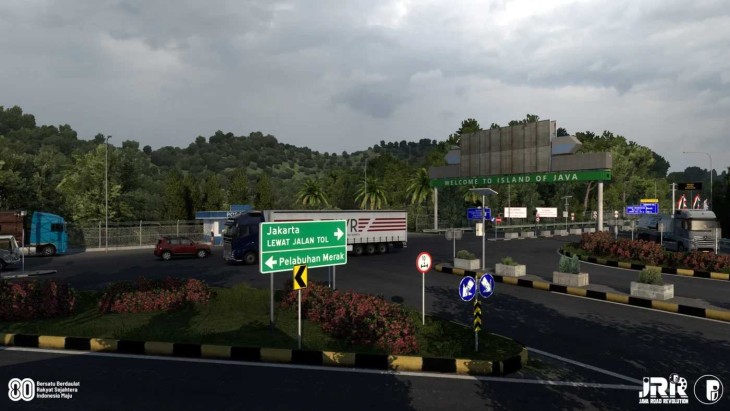 ETS2 - JRR (Java Road Revolution) – Indonesia Map V0.91a