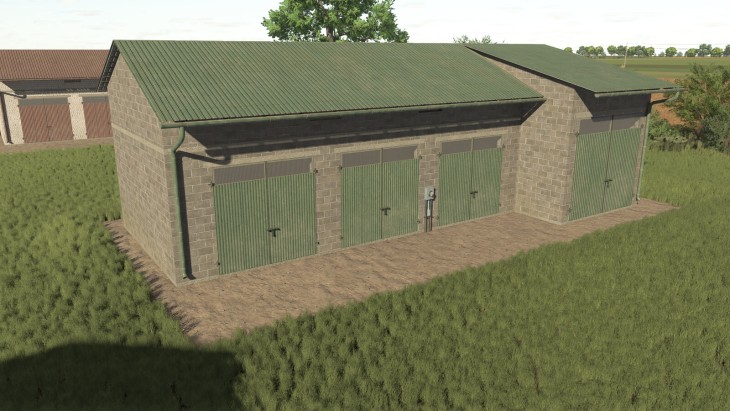 FS25 - Silo With Garage V1.0