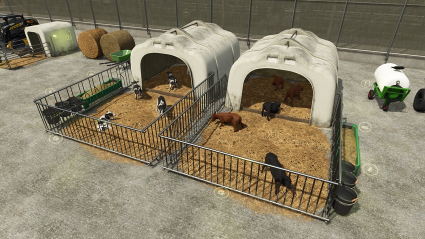 FS25 - Lizard Calf Huts V1.2