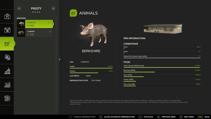 FS25 - Enhanced Animal System V1.0.1