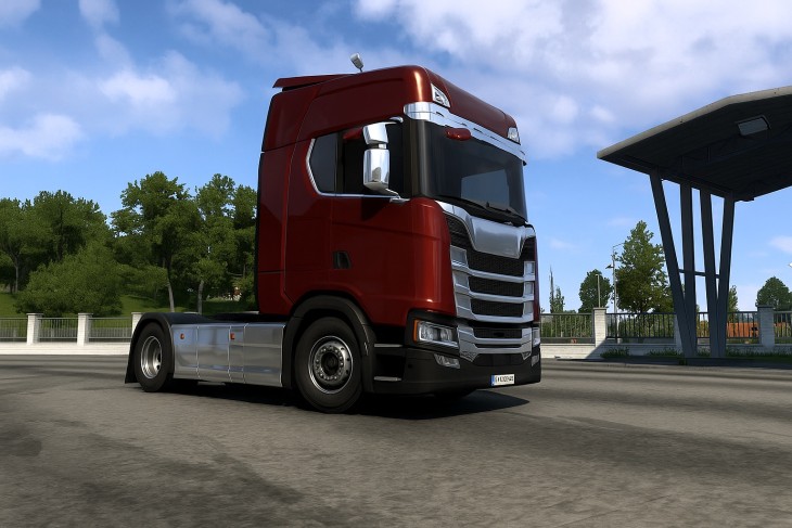 ETS2 - Scania S & R Next Gen Accessories Chrome V1.1