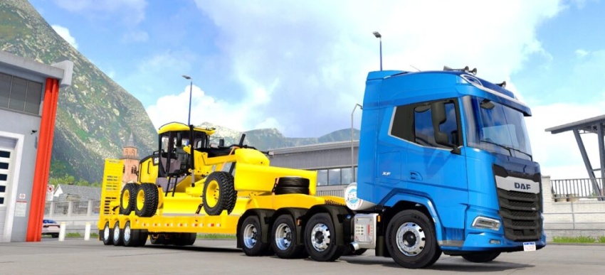 ETS2 - Noma Lowboard Trailer V1.57