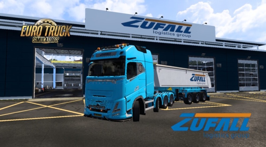 ETS2 - Zufall Logistics Group Skin Pack V1.0