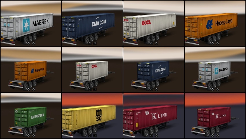 ETS2 - SiSLs Trailer Pack V1.56