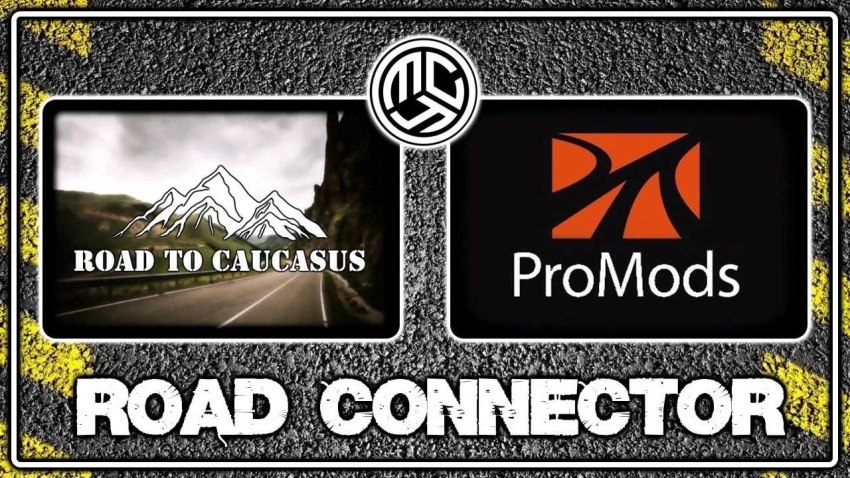 ETS2 - Road to Caucasus + Promods Road Connector V1.5
