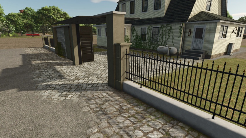 FS25 - Modern Wall Set V1.0