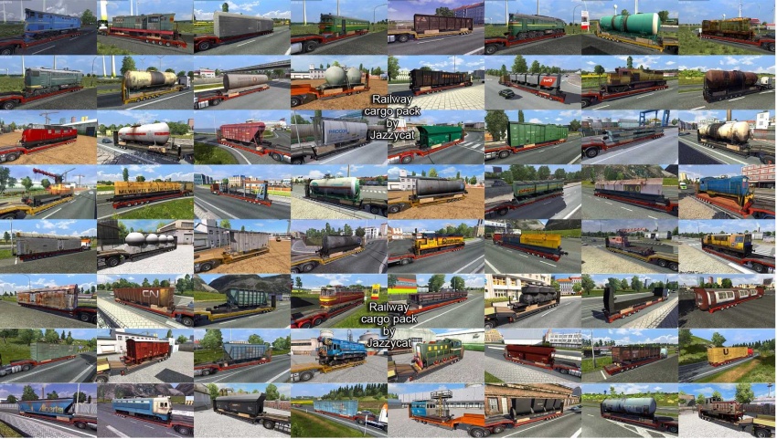 ETS2 - Railway Cargo Pack V4.6.2