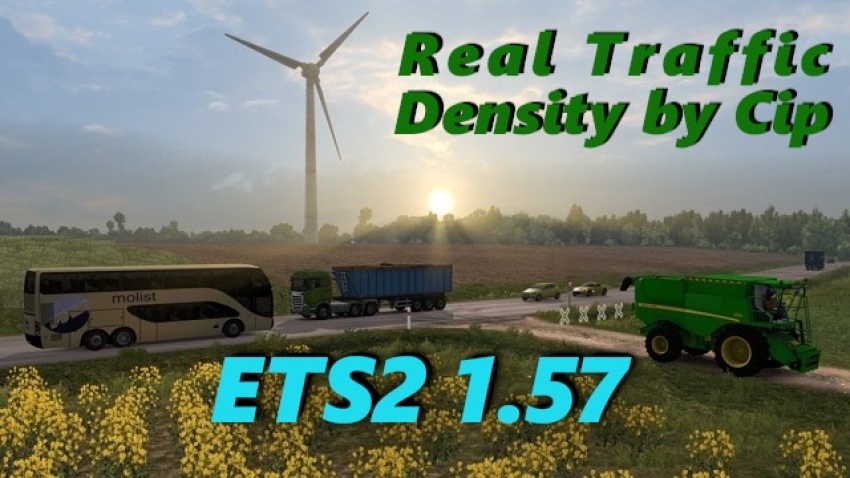 ETS2 - Real Traffic Density V1.57