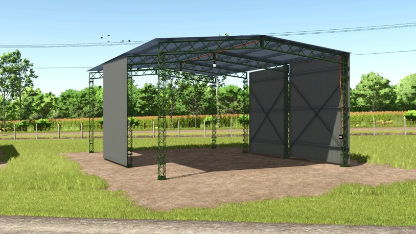FS25 - Pack Of Argentine Sheds V1.0
