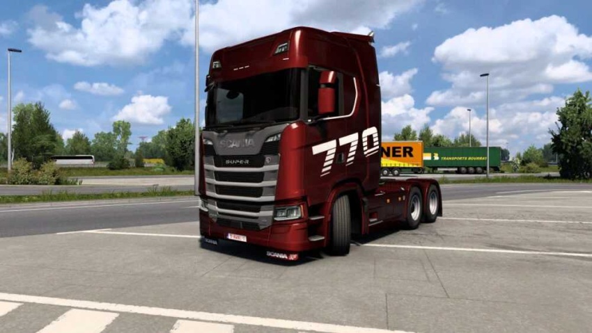 ETS2 - Scania 770 V8 Open Pipe Sound V1.0