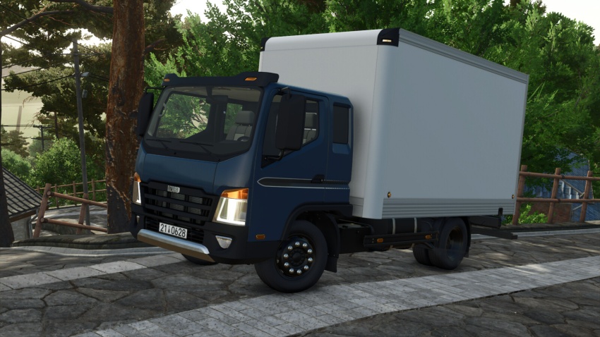 FS25 - Lizard Dragon Box Truck V1.0