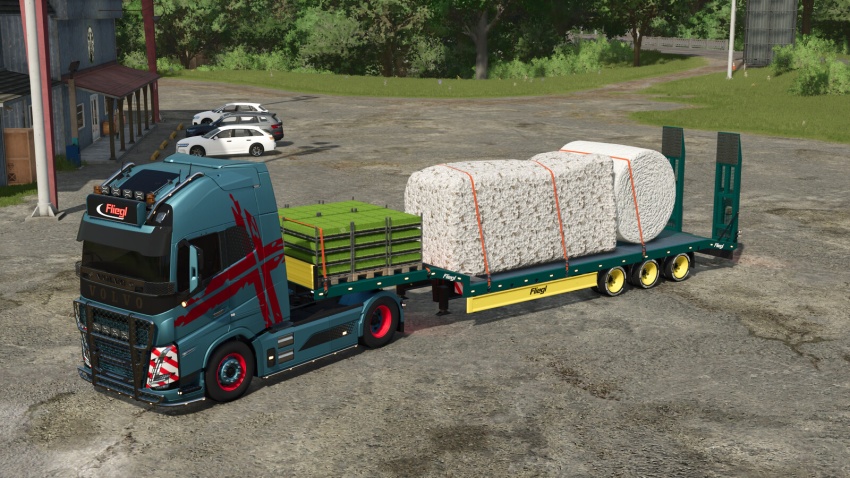 FS25 - Fliegl SDS Lowloader Pack V1.0