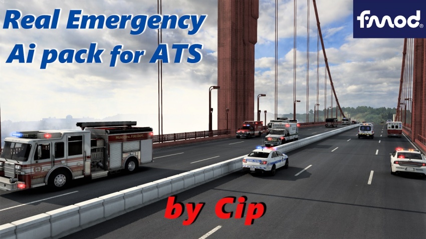 ATS - Real Emergency Ai Pack V1.57 Base Edition