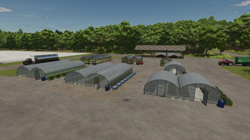 FS25 - Greenhouses Pack V1.0