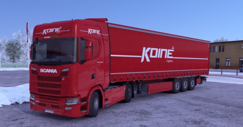 ETS2 - Koine Transport SRL Combo Skin