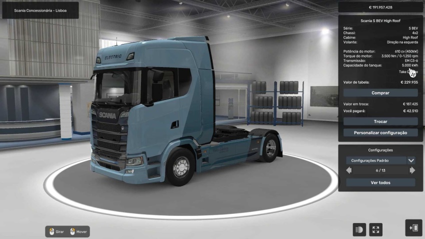 ETS2 - Battery 5000 KWH V1.57