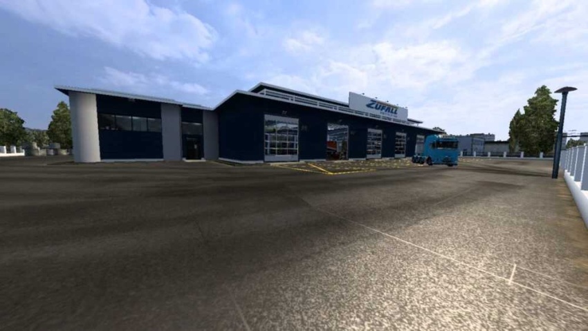 ETS2 - Zufall Logistics Group Big Garage V1.0