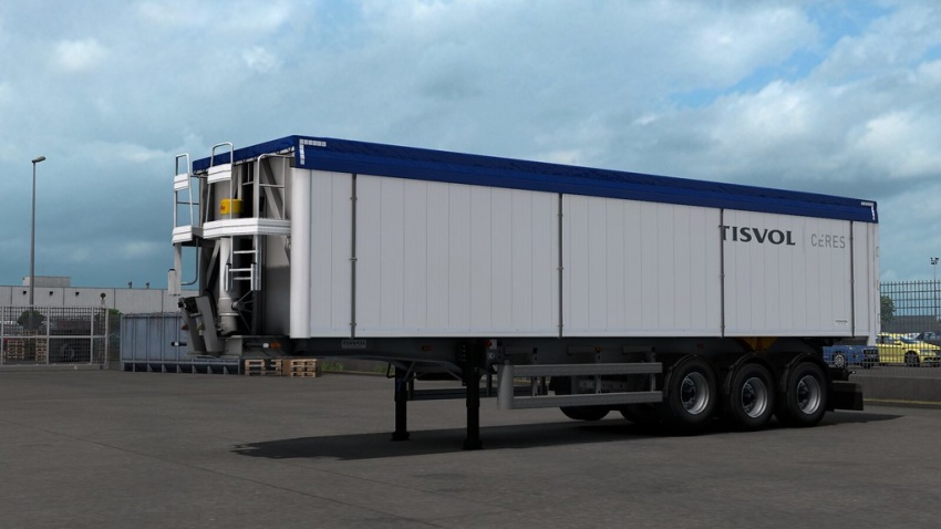 ETS2 - Tisvol Tipper Trailer V1.1.4