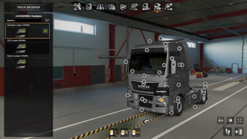 ETS2 - Headlight Option V1.57