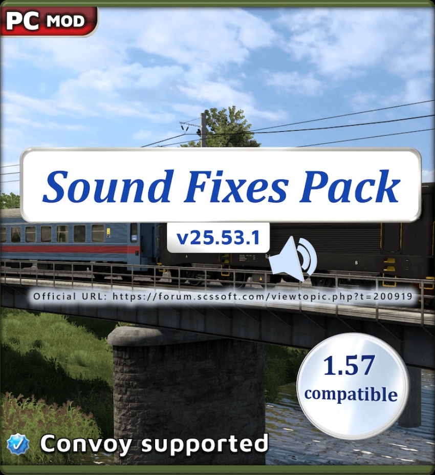 ETS2 - Sound Fixes Pack V25.53.1