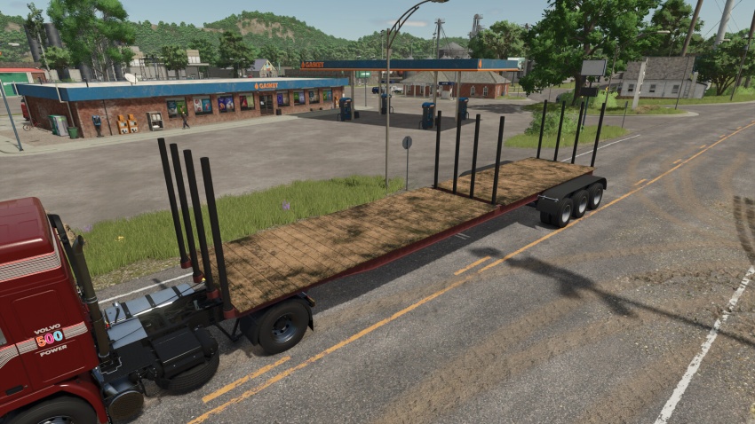 FS25 - Old Log Trailer V1.0