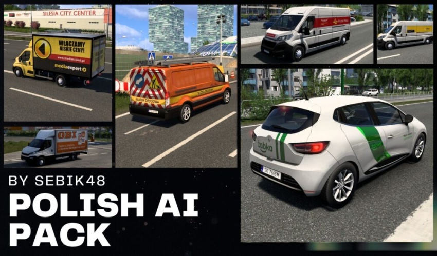 ETS2 - Polish Traffic Pack V1.1