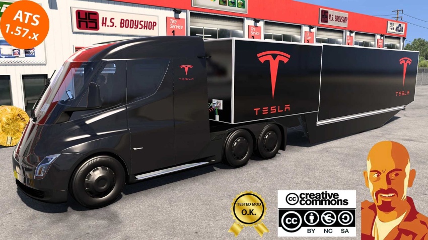 ATS - Tesla Semitruck 2019 V2.0