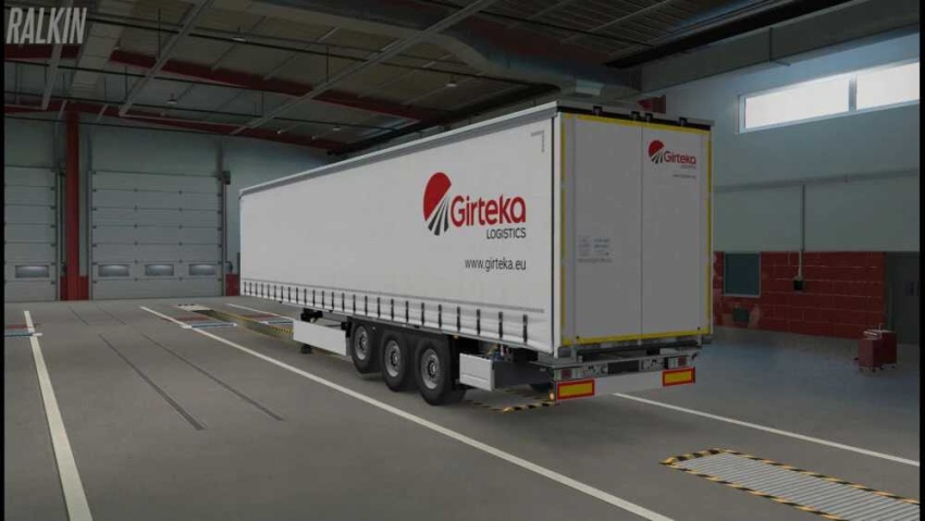 ETS2 - Girteka Logistics Krone DLC Skin Pack V1.0