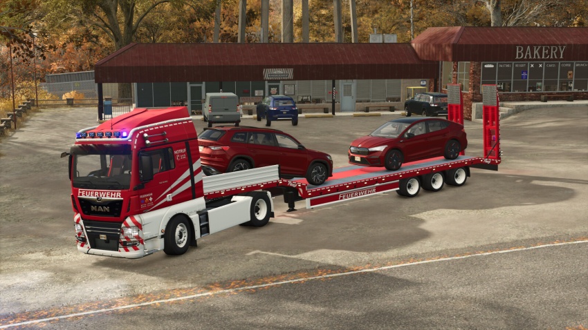 FS25 - MAN TGX Semi-truck Pack V2.0