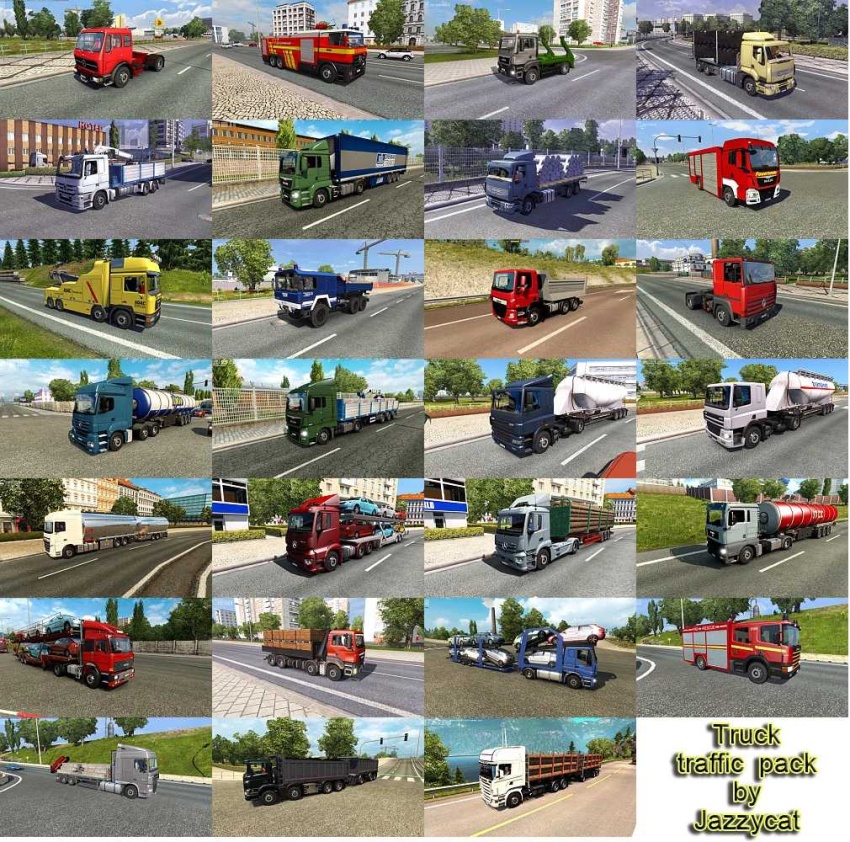 ETS2 - Truck Traffic Pack V9.1.16
