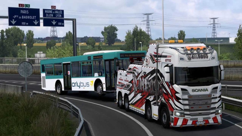 ETS2 - Scania NG S Wrecker Truck V1.56