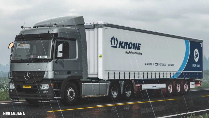 ETS2 - Mercedes-Benz Actros V6 Open Pipe Sound V1.0