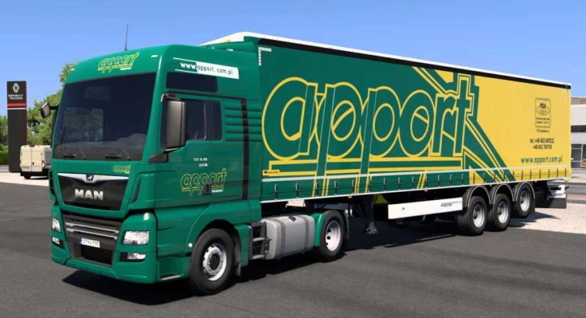 ETS2 - Combo Skin Apport Logistyka 1.0