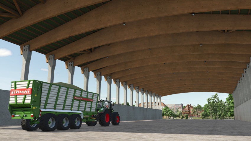 FS25 - Silage Halls V1.0