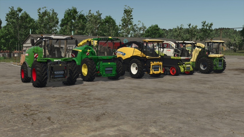 FS25 - Forage Harvesters With Pipe Control V1.0.0.2