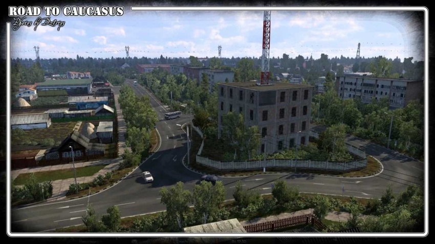 ETS2 - Road to Caucasus Map V2.4