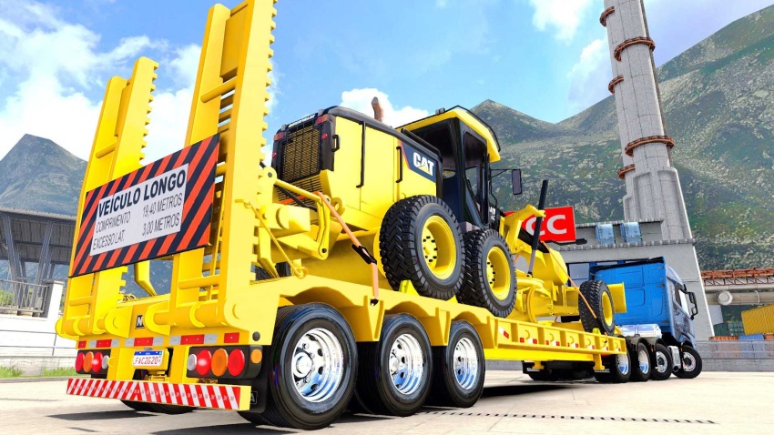 ETS2 - Noma Low Board Trailer V1.0