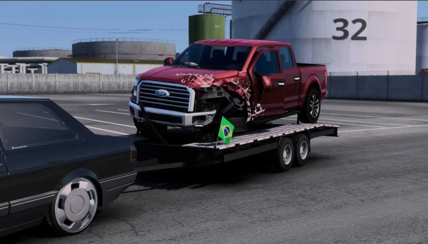 ETS2 - Trailers Pack for Cars V1.4