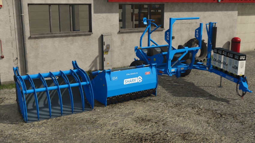 FS25 - EuroMilk Scorpio Alligator Shark V1.0.0.1