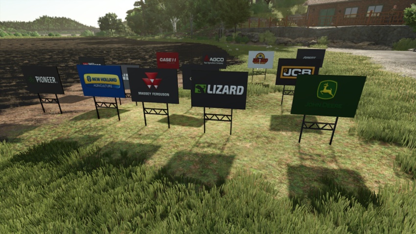 FS25 - Brand Yard Signs V1.1
