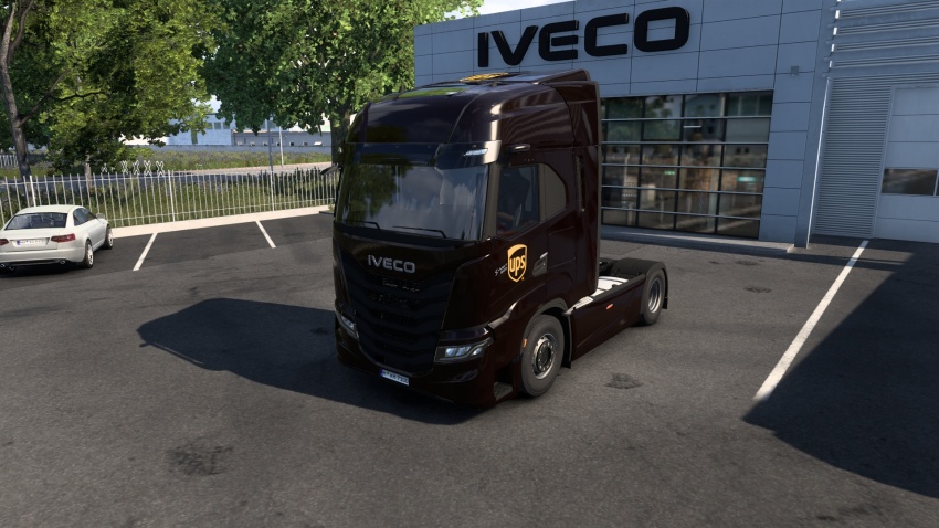 ETS2 - Iveco S-Way UPS Skin V1.57