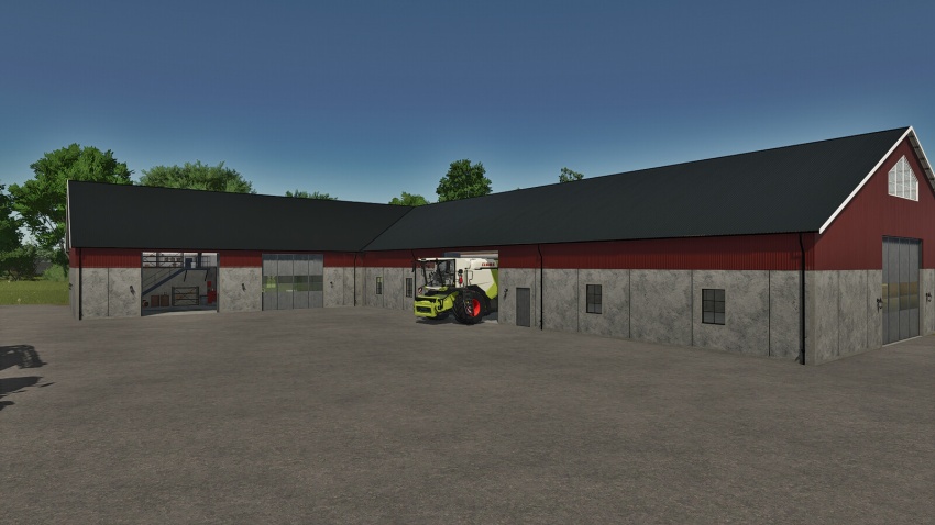 FS25 - Machine Hall Package V1.0