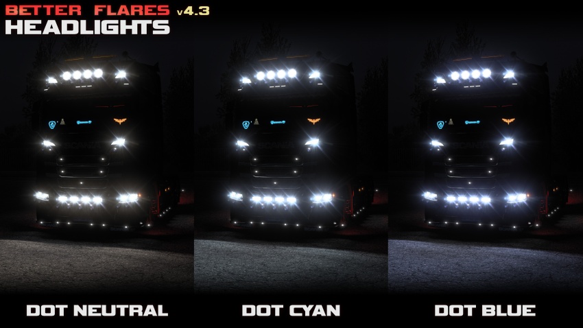 ETS2 - Better Flares V4.6.4